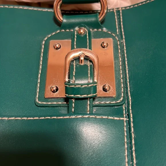 Wilson Leather Vintage Teal Green bag - Picture 14 of 15